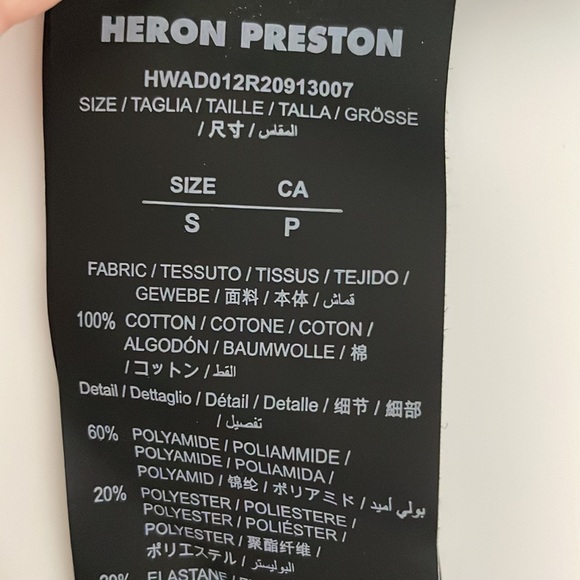 Heron Preston Womens Crop Top - Picture 5 of 5